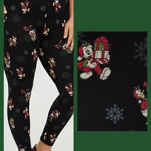 🆕🎄DISNEY MICKEY & FRIENDS HOLIDAY LEGGINGS🎄